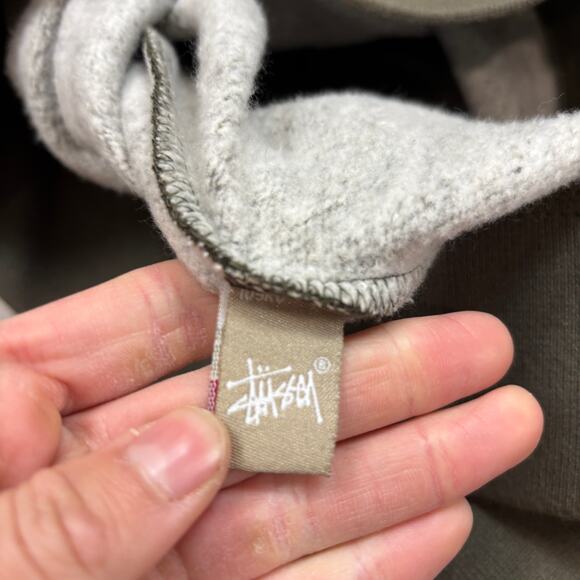 Vintage Stussy NYLTLA Full Zip Track Sweatshirt Jacket Men's XL Y2K Streetwear - Picture 10 of 16